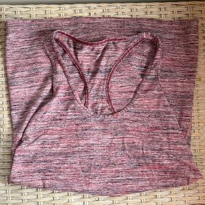 lululemon athletica Pink and Gray Tank Top